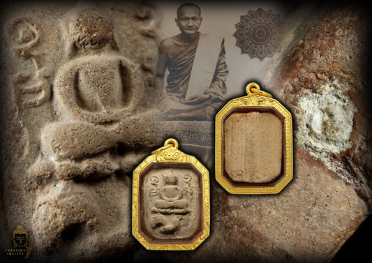 LP Parn Wat Bang Nom Kho BE2460 Somdej Pim Song Gai Hang Phwang