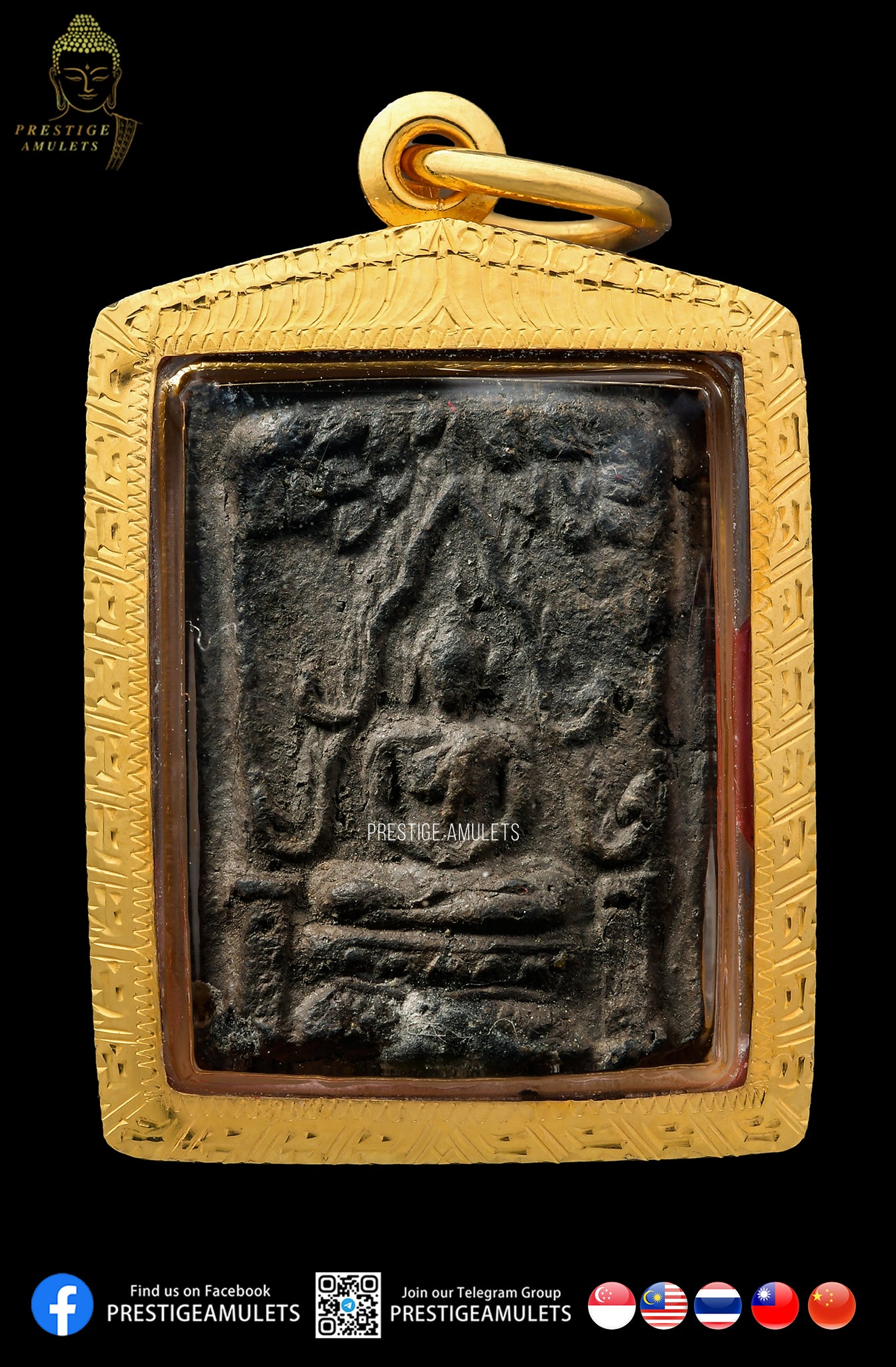 Archan Chum Chaikiri BE2497 Phra Phong Baramee Pim Chinnarat Tha Ruea Lek