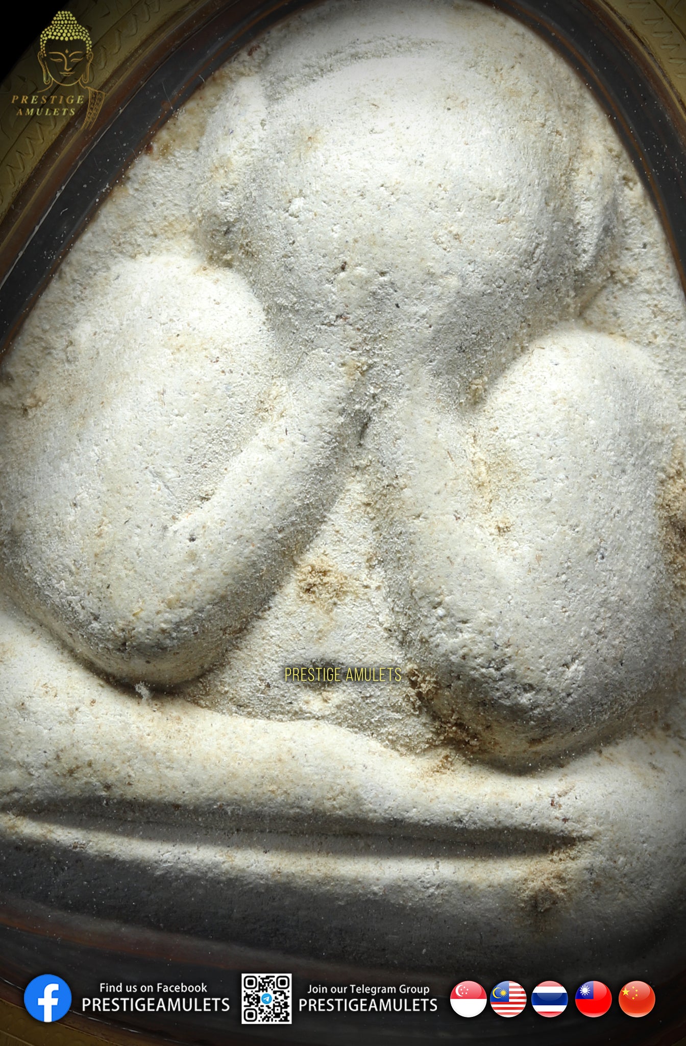 LP Moon Wat Pa Nong Lom BE2542 1st batch Pidta Roon Chareonlap