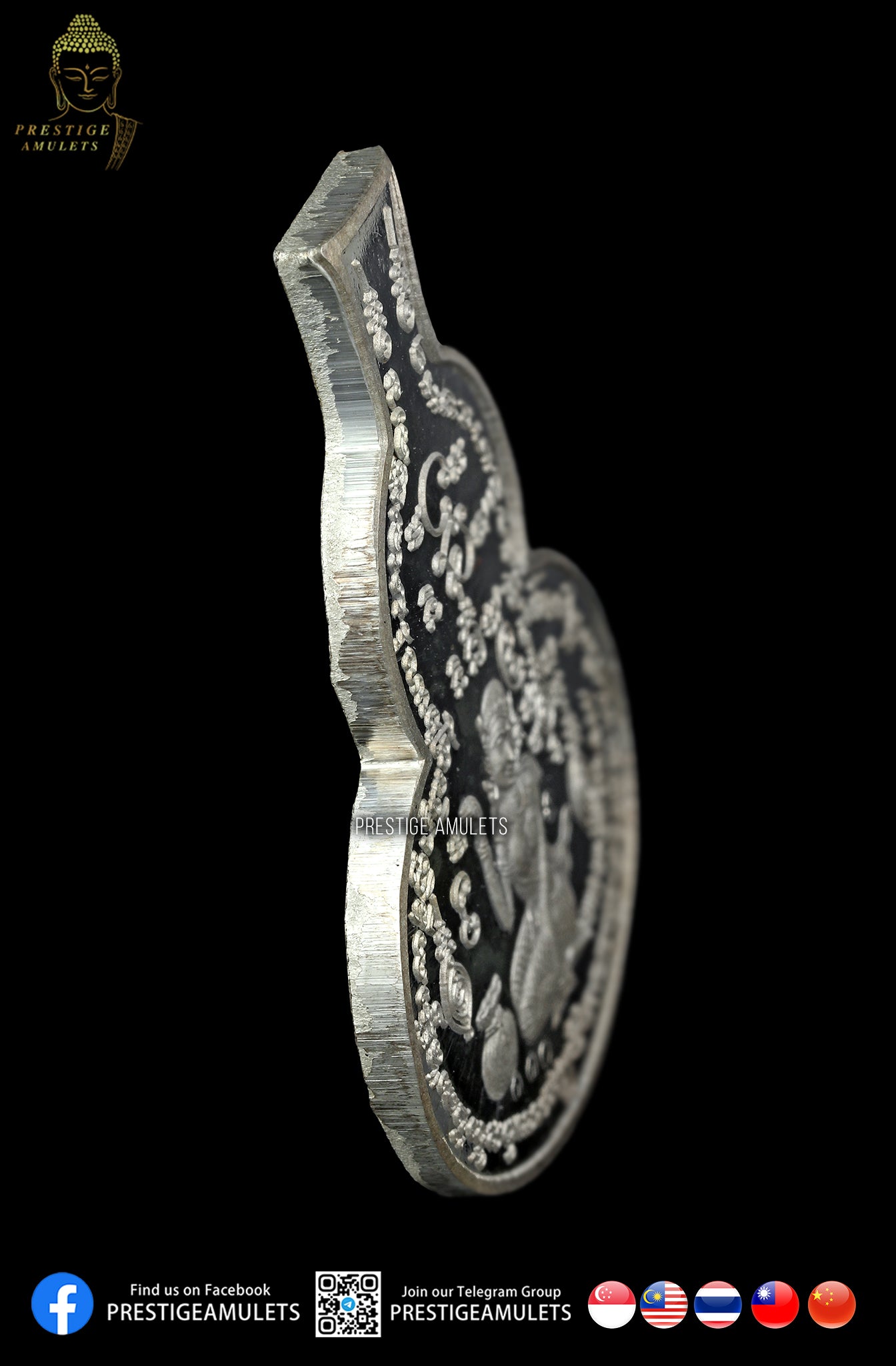 LP Tim Wat Phra Khao BE2542 Pure Silver Rian Namtao