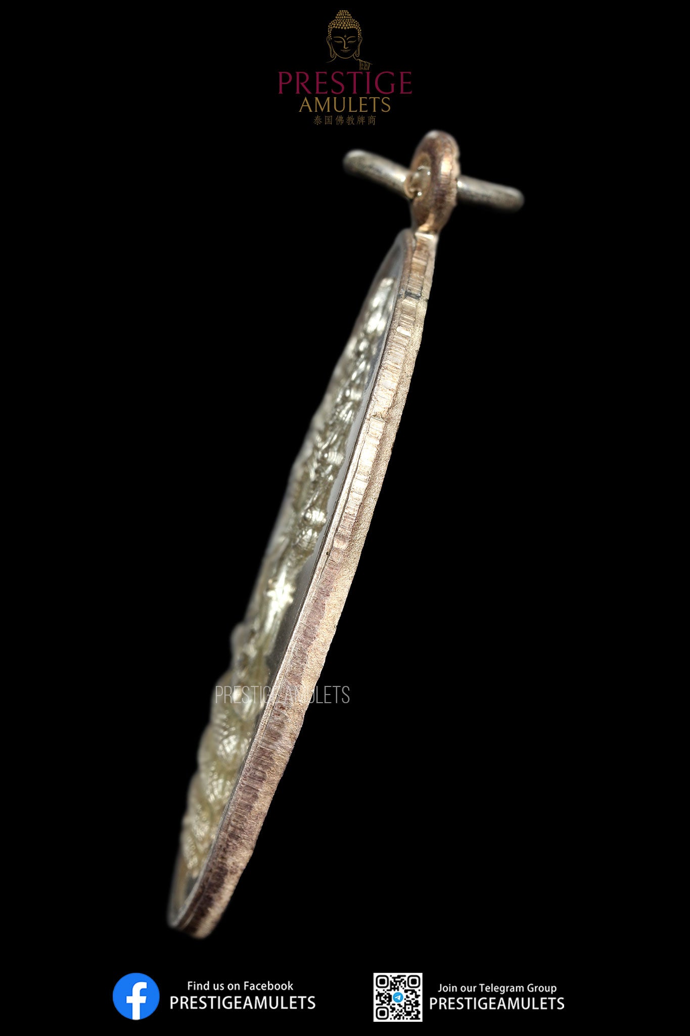 LP Tim Wat Phra Khao BE 2543 Rian Naprok Roon Srong Nam Pure Silver