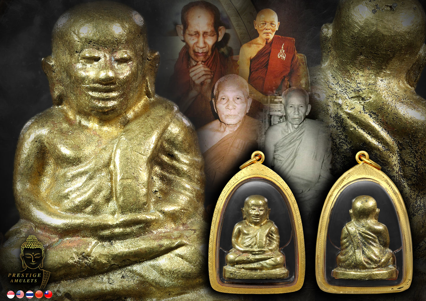 LP Ngern Roop Lor Chang Khu BE2526 Wat Tai Nam