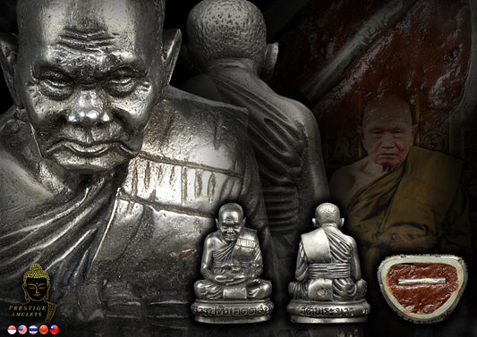 LP Tim Wat Phra Khao BE2545 Roop Lor Nur Alpaka