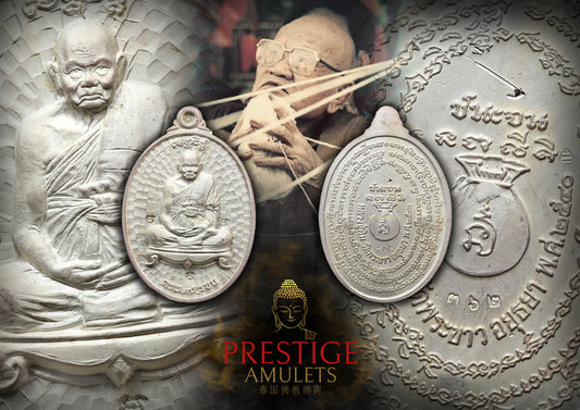 LP Tim Wat Phra Khao BE2540 Rian Chennajon Pure Silver Special Pim