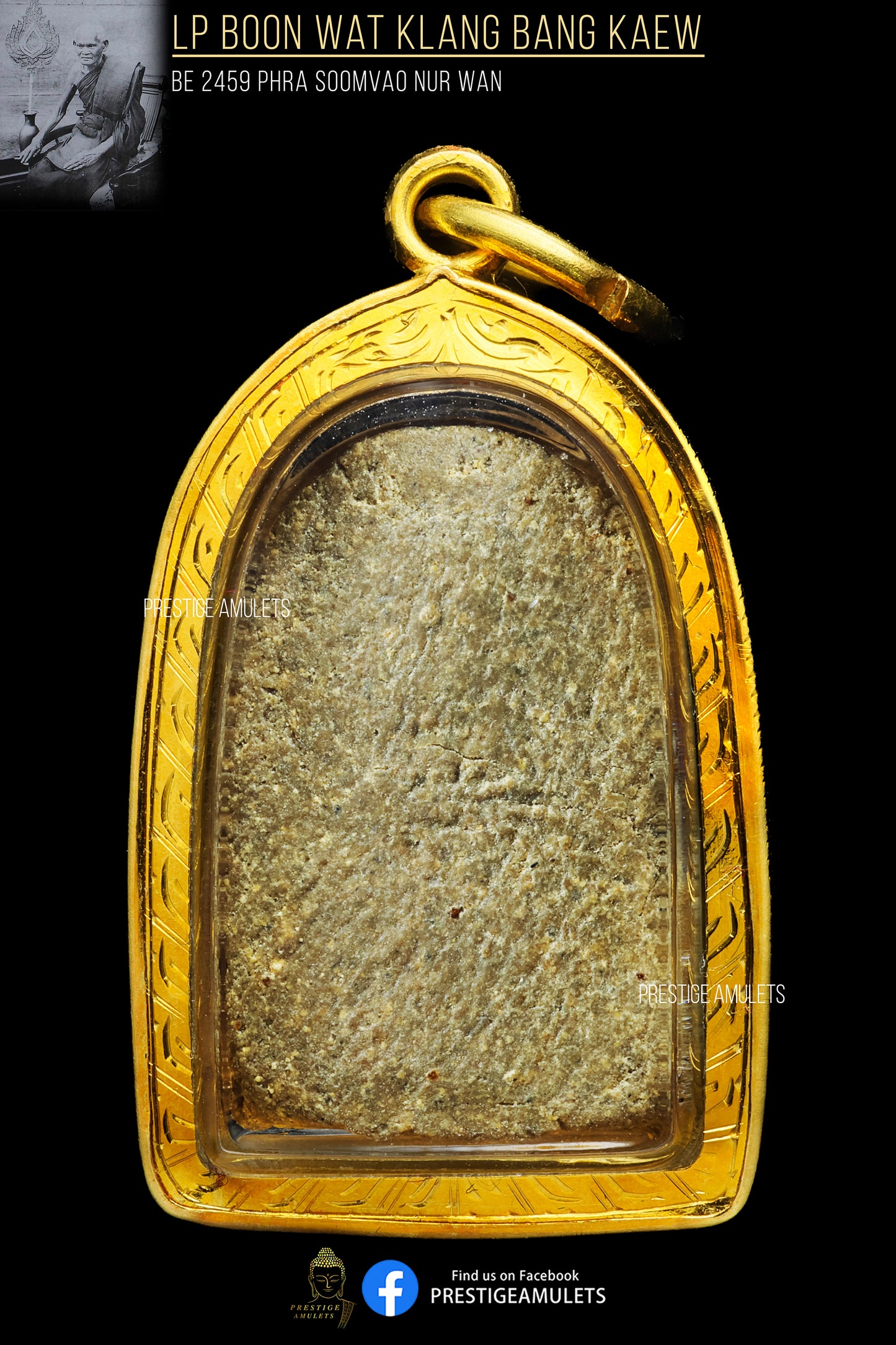 LP Boon Wat Klang Bang Kaew BE 2459 Phra Soomvao Nur Wan