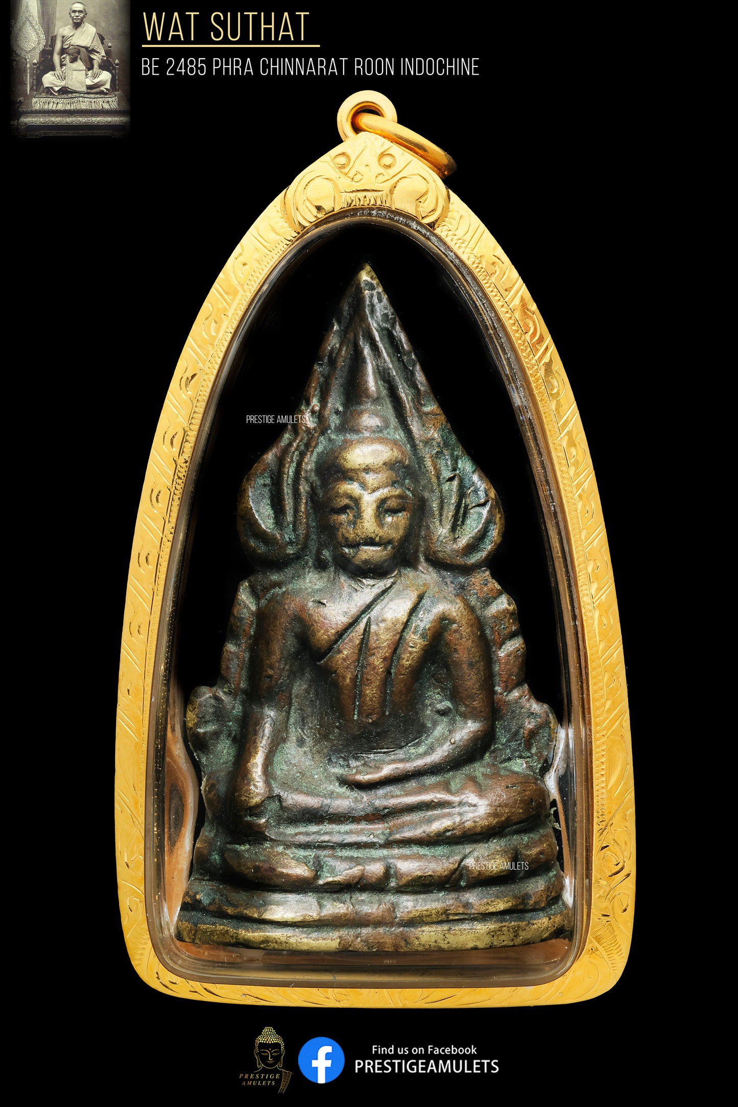 Wat Suthat BE2485 Phra Chinnarat Indochine
