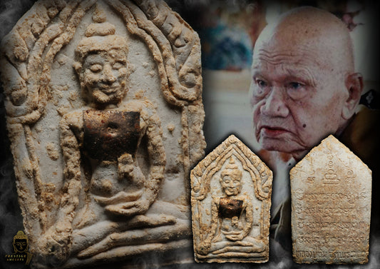 LP Tim Wat Phra Khao BE 2539 1st Batch Khun Paen with front Takrut