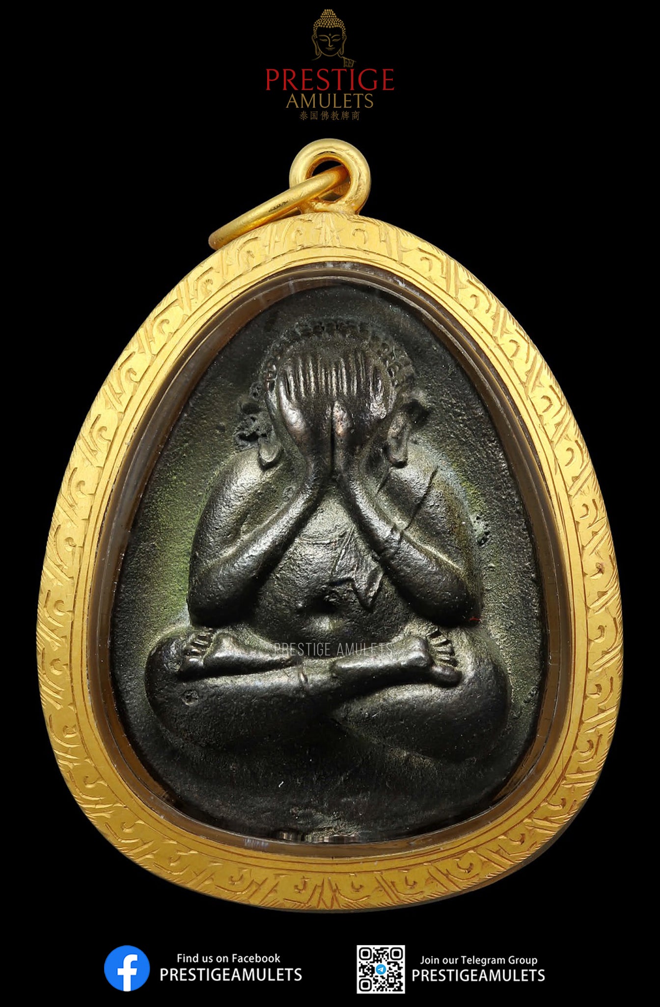 LP Kasem Susan Trilak BE 2537 Phra Pidta Sarapat Dee (Kasem Suk Koon Lap) Nawa