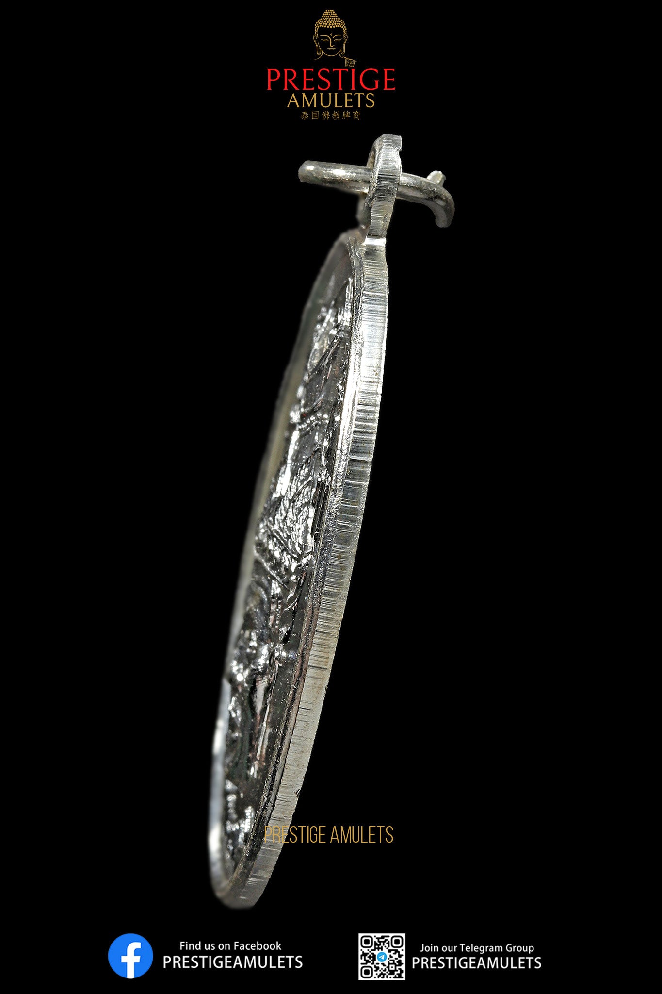 LP Tim Wat Phra Khao BE2548 Rian Wai Kru Lersi Lang Pikanet (Silver)
