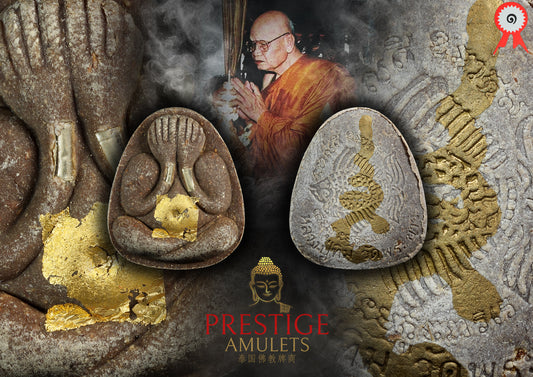 LP Tim Wat Phra Khao BE 2543 Pidta Maha Saneh Silver Takrut