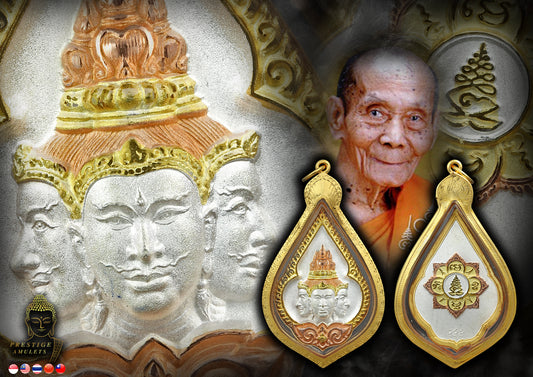 LP Phoon Wat Phai Lom BE2546 1st batch Phra Phrom Patiharn