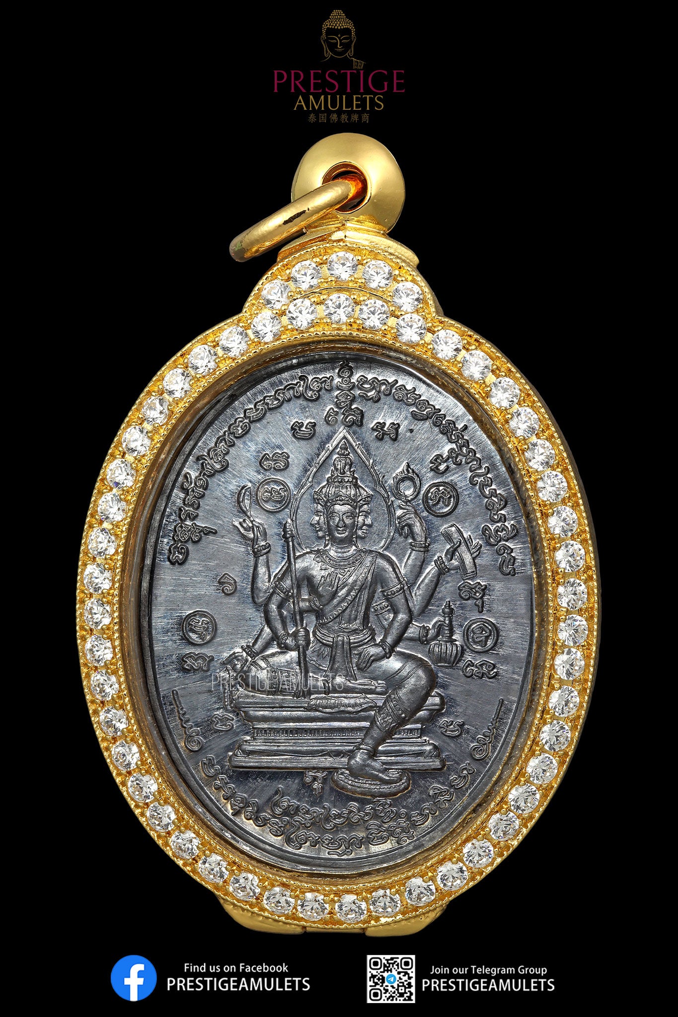 LP Tee Wat Hu Chang BE2554 Rian Phra Phrom Nur Takua