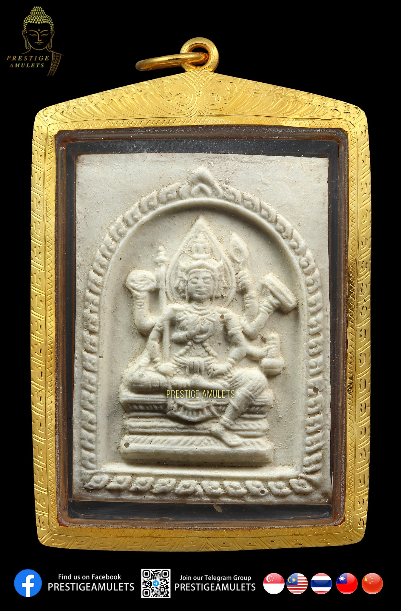 LP Phrom Wat Khanon Neur BE2531 Phra Phrom Mahathep