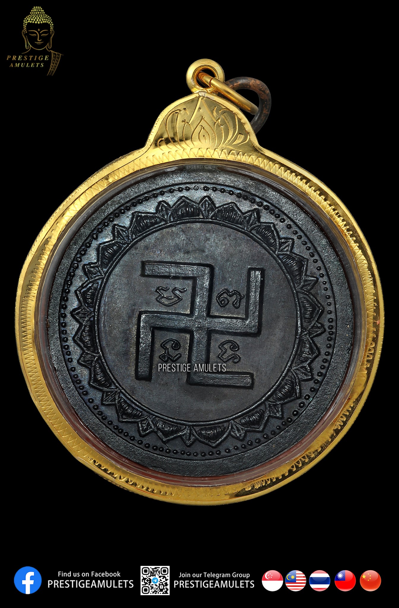 LP Phrom Wat Khanon Neur BE2527 Rian Phra Phrom Lang Yant