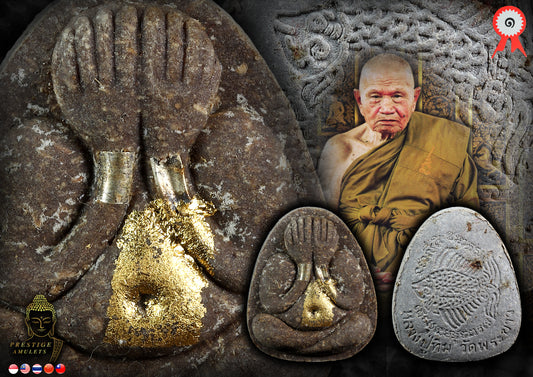 LP Tim Wat Phra Khao BE 2543 Pidta Maha Saneh Silver Takrut