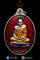 LP Tim Wat Phra Khao BE2540 Special edition - Copper, silver plated with longya (red)