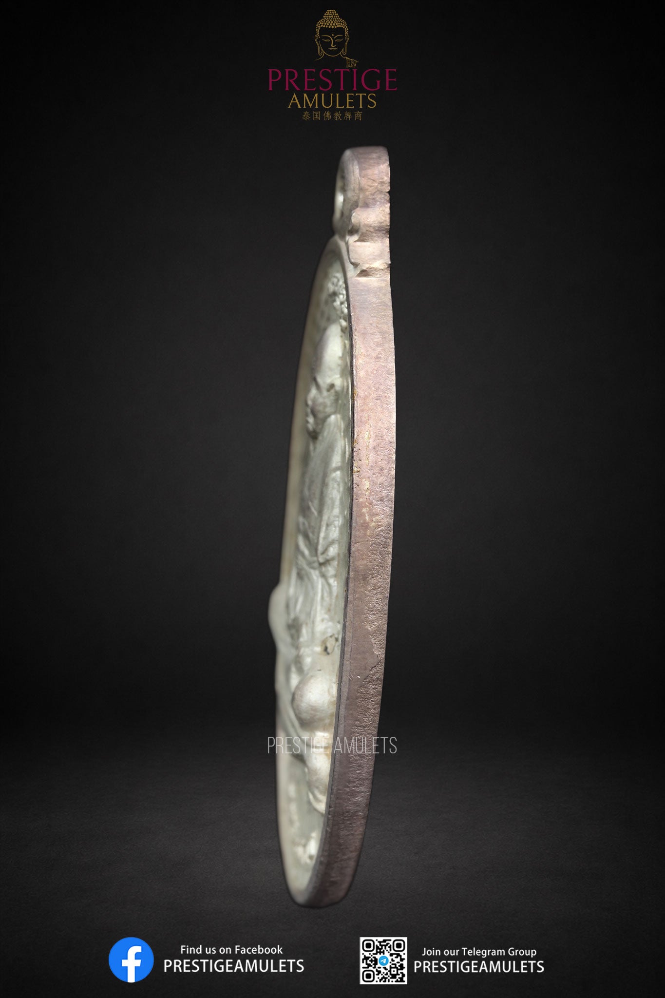 LP Tim Wat Phra Khao BE2540 Rian Chennajon Pure Silver Special Pim