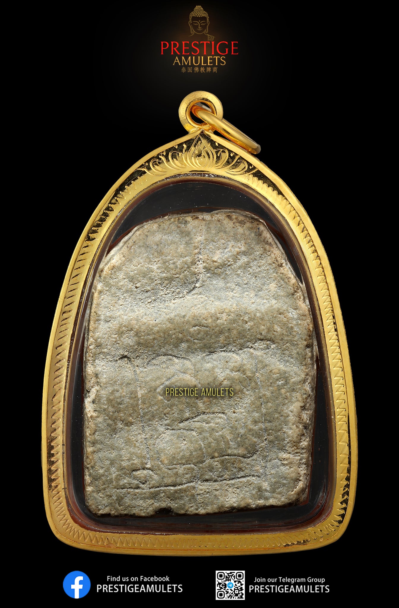 LP Thong Wat Rajayotha BE2451 Somdej Phraya Suren Pim Som Khor